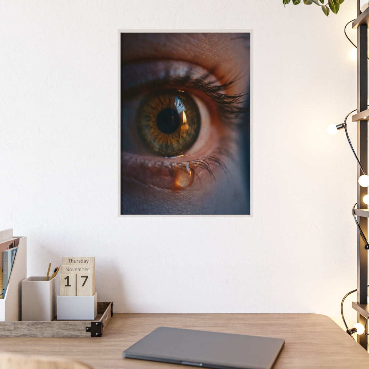 Posters with Wooden Frame - Eye Art