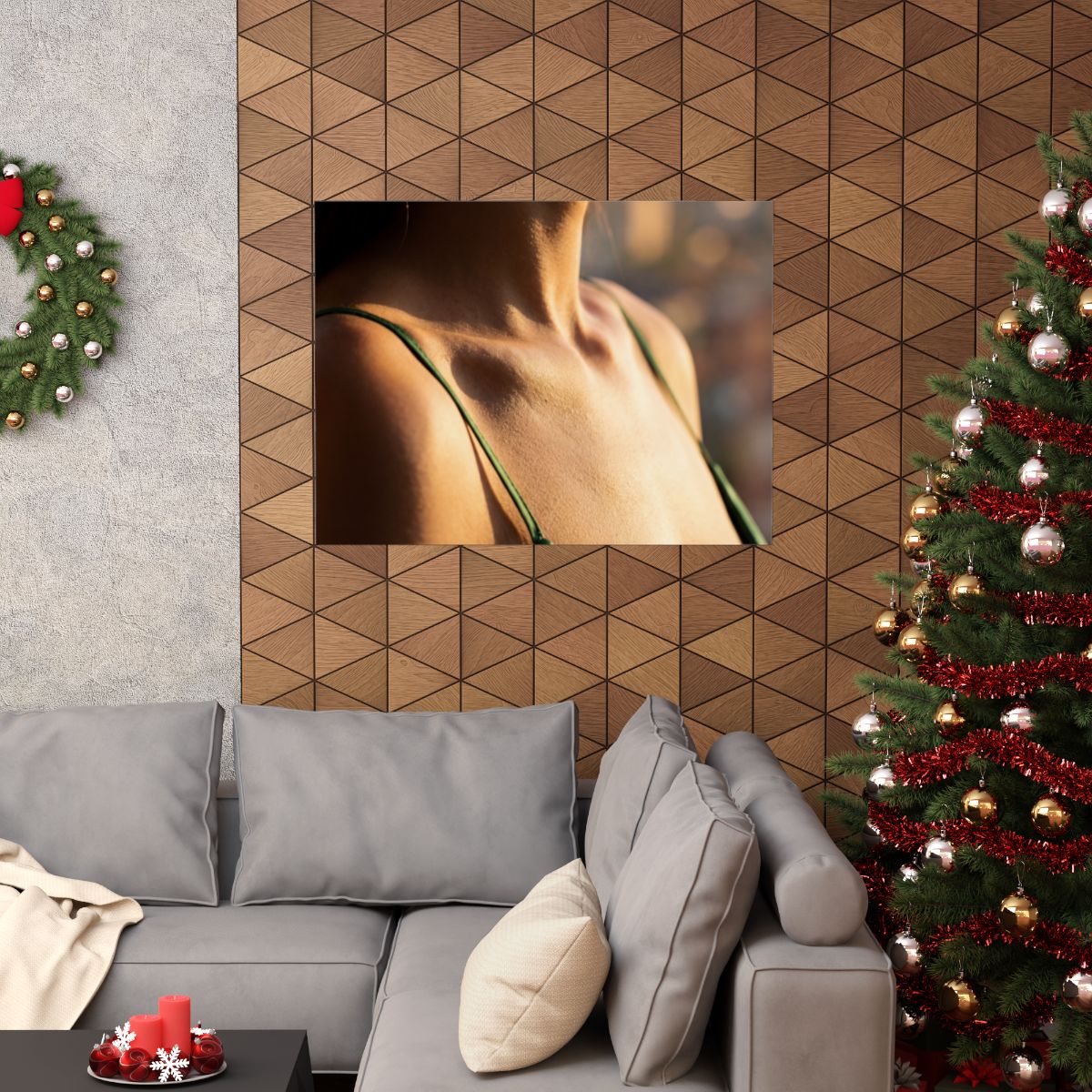 Matte Horizontal Posters - Golden Hour Glow - Minimalist......