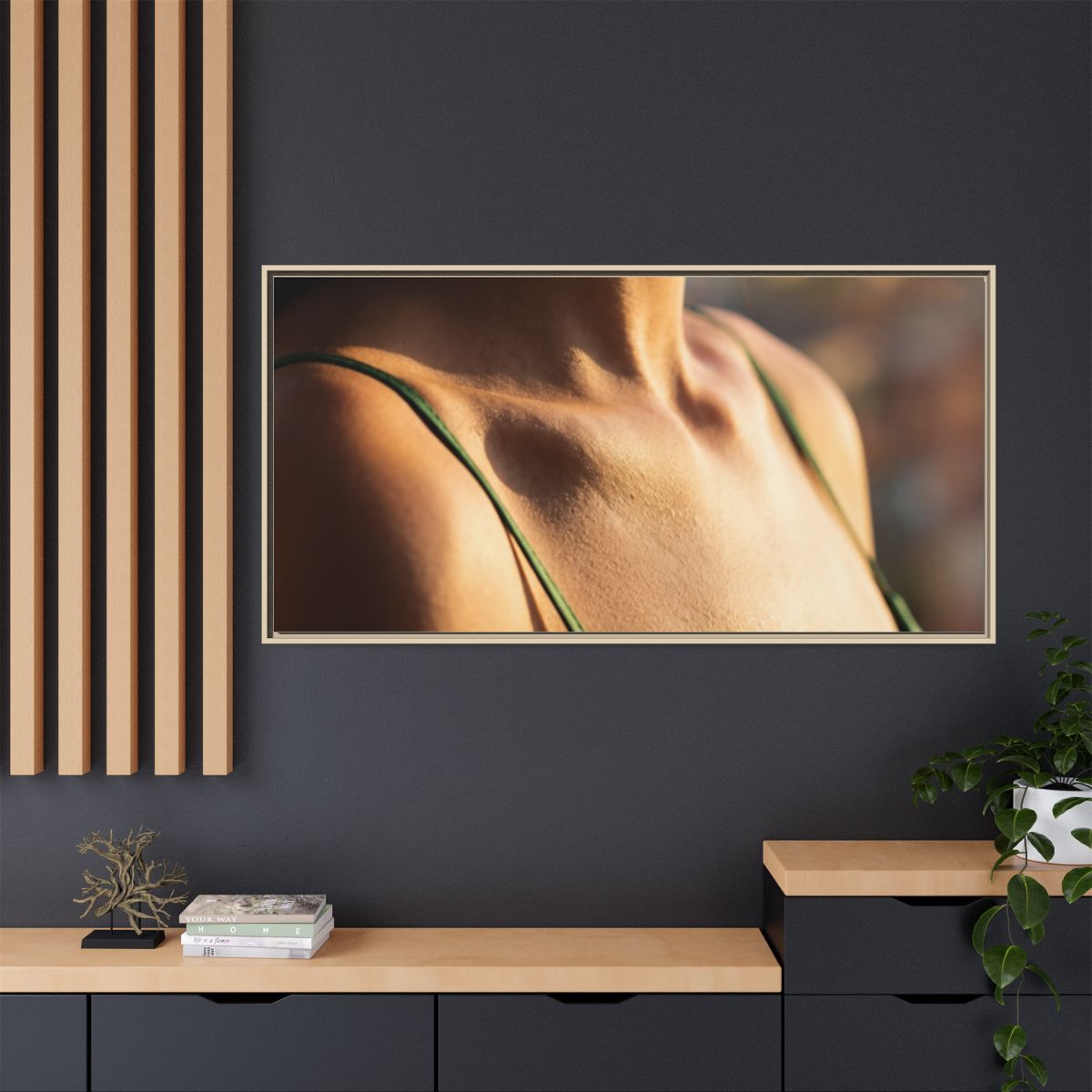 Matte Canvas Framed - Golden Hour Portrait