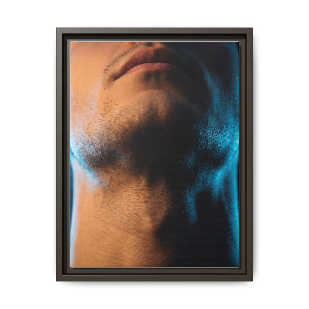 Framed Matte Canvas - Neon Noir