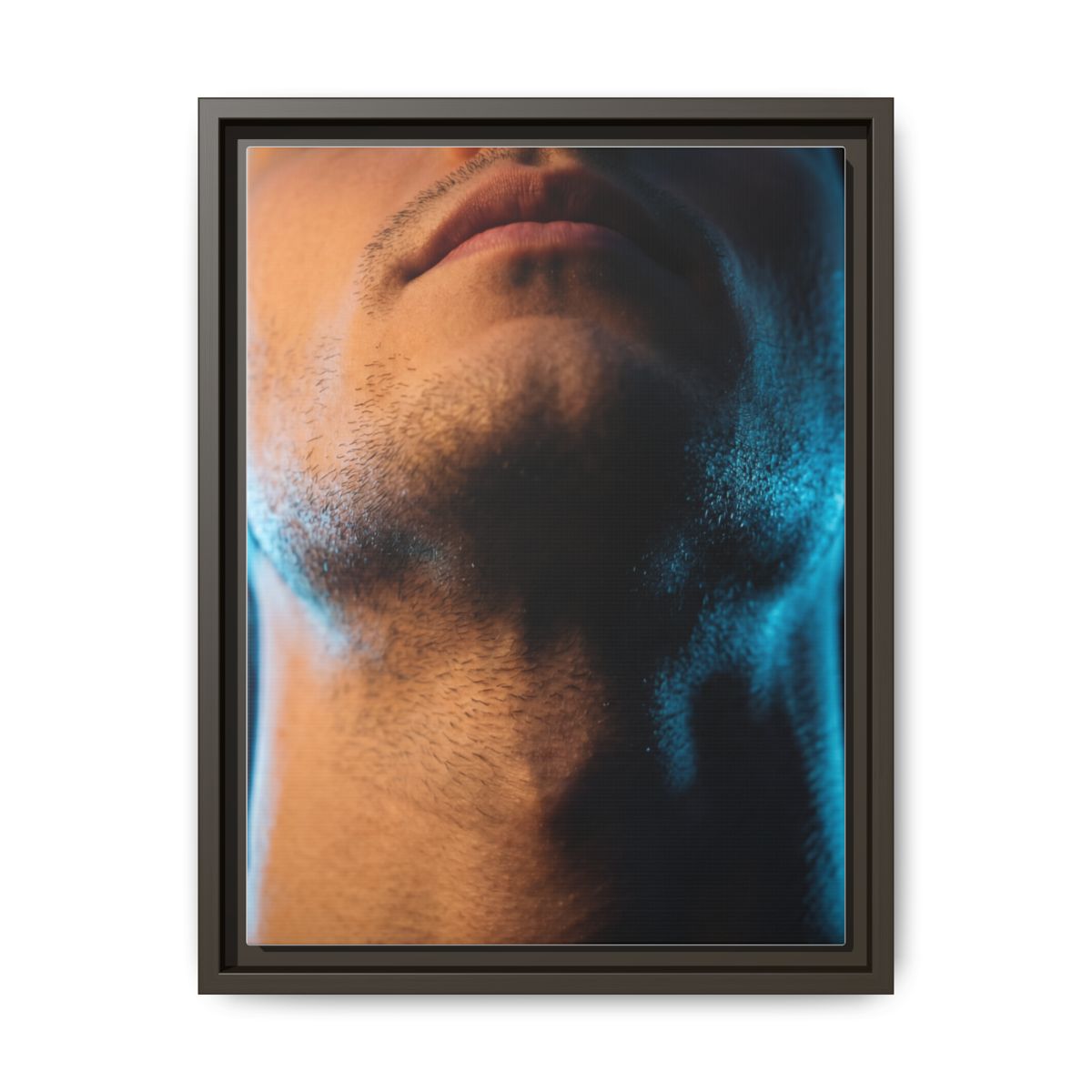 Framed Matte Canvas - Neon Noir