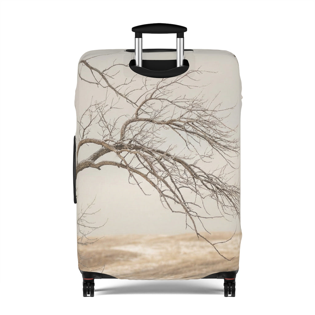 Luggage Cover - Serene Minimalist Tree
