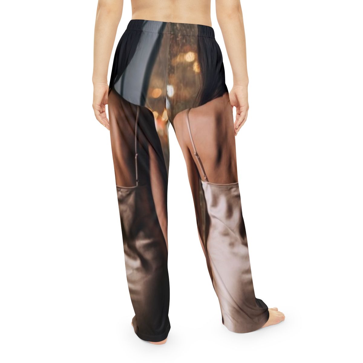 Women's Pajama Pants - Rainy City Glow | Echovira Gallery