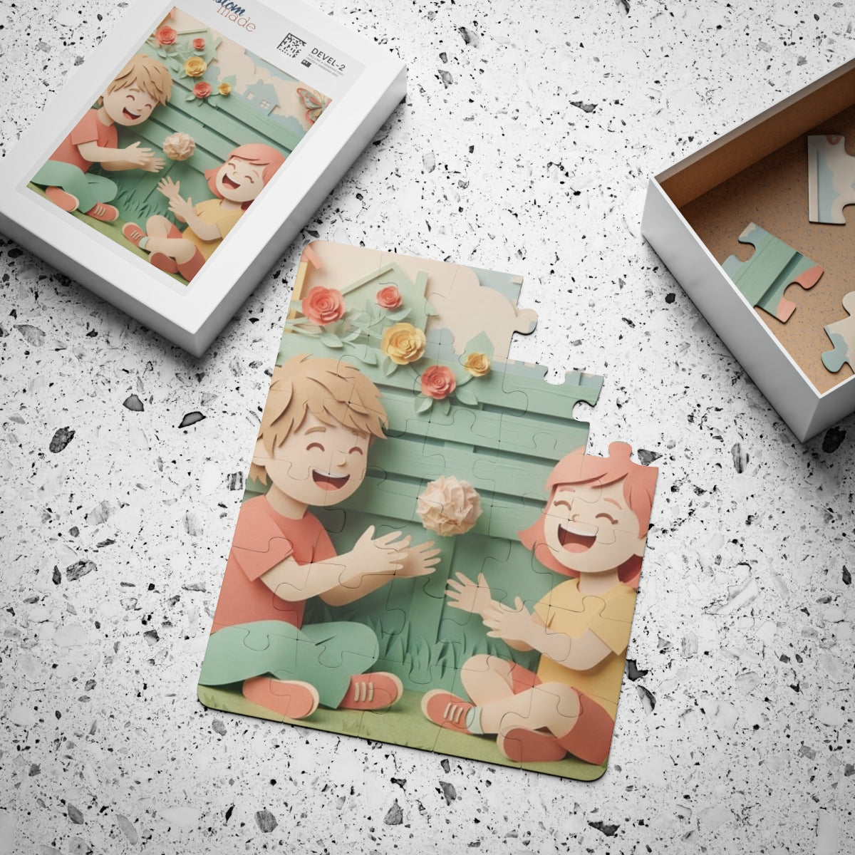 Kids' Puzzle 30-Piece - Garden Play Fun | Echovira Gallery