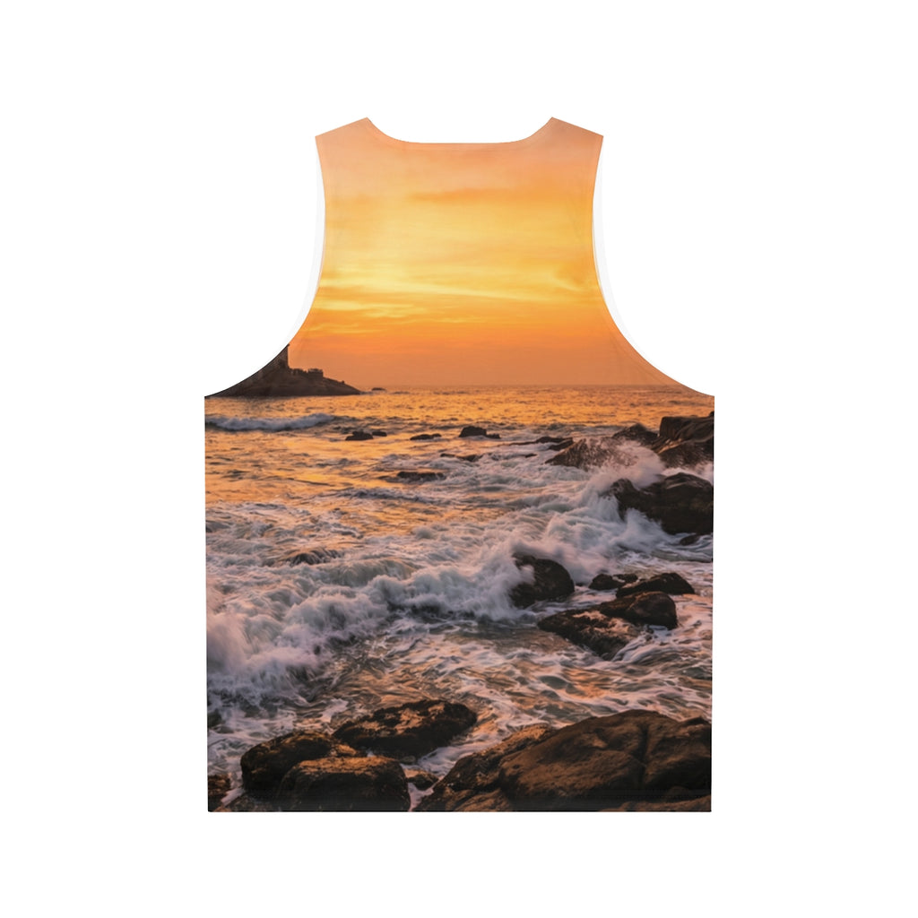 Unisex Tank Top - Majestic Ocean Sunrise