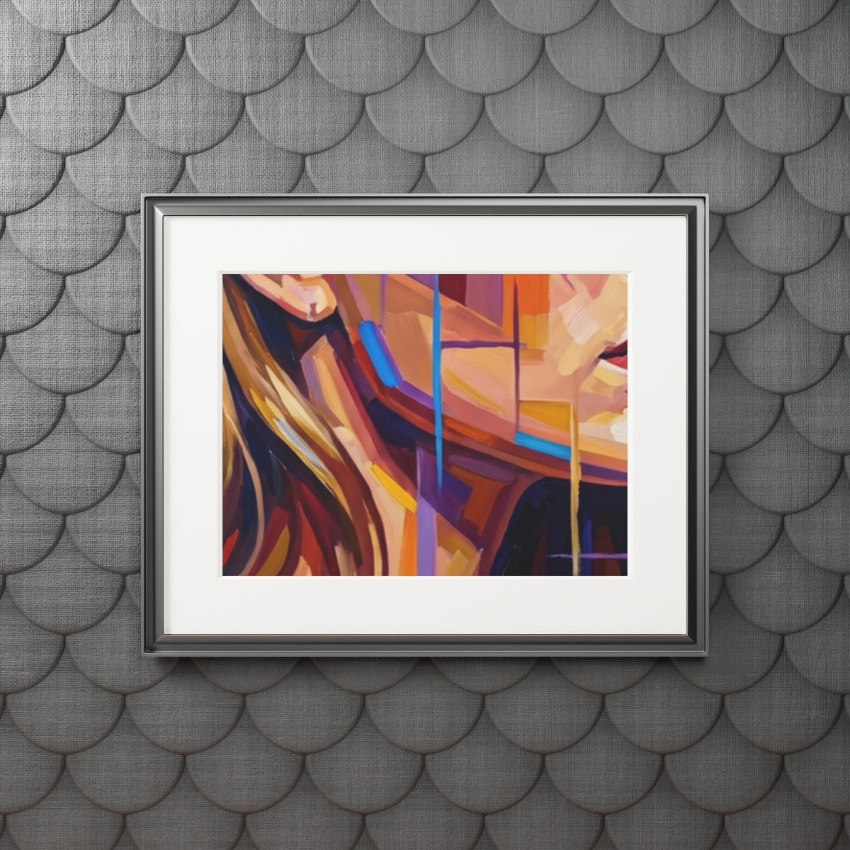 Fine Art Print with Frame - Shattered Elegance (14×11 &... |...