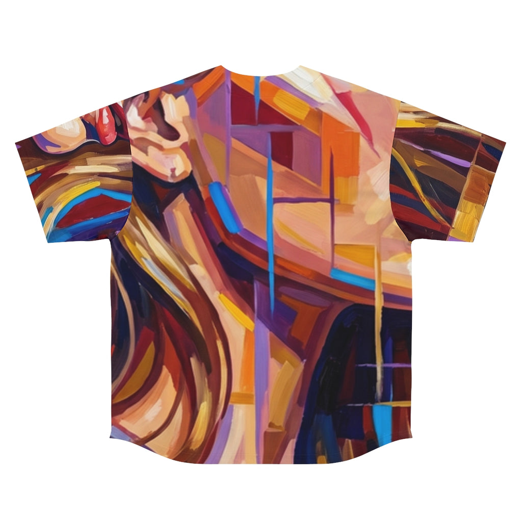 Men's Baseball Jersey - Shattered Elegance | Echovira...
