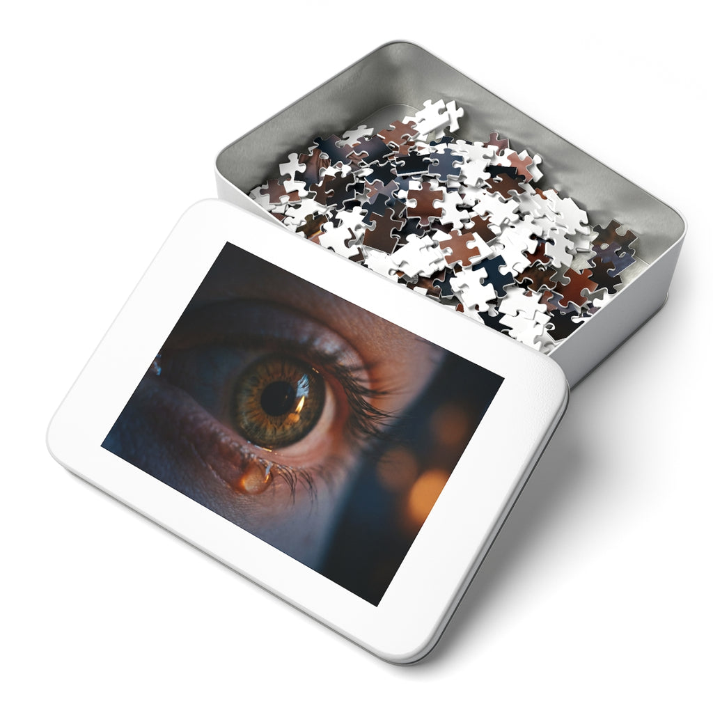 Jigsaw Puzzle with Tin - Luminous Tear