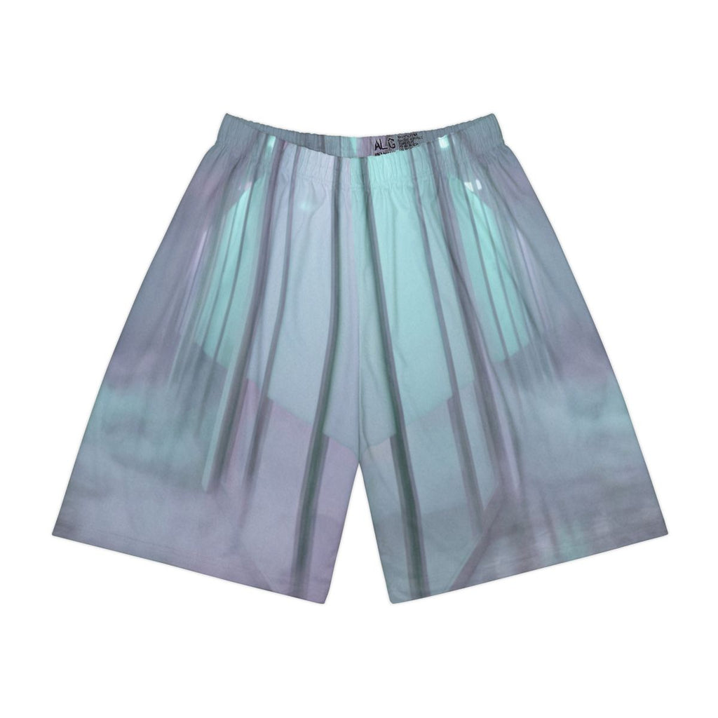 Men's Sports Shorts - Liminal Corridor | Echovira Gallery
