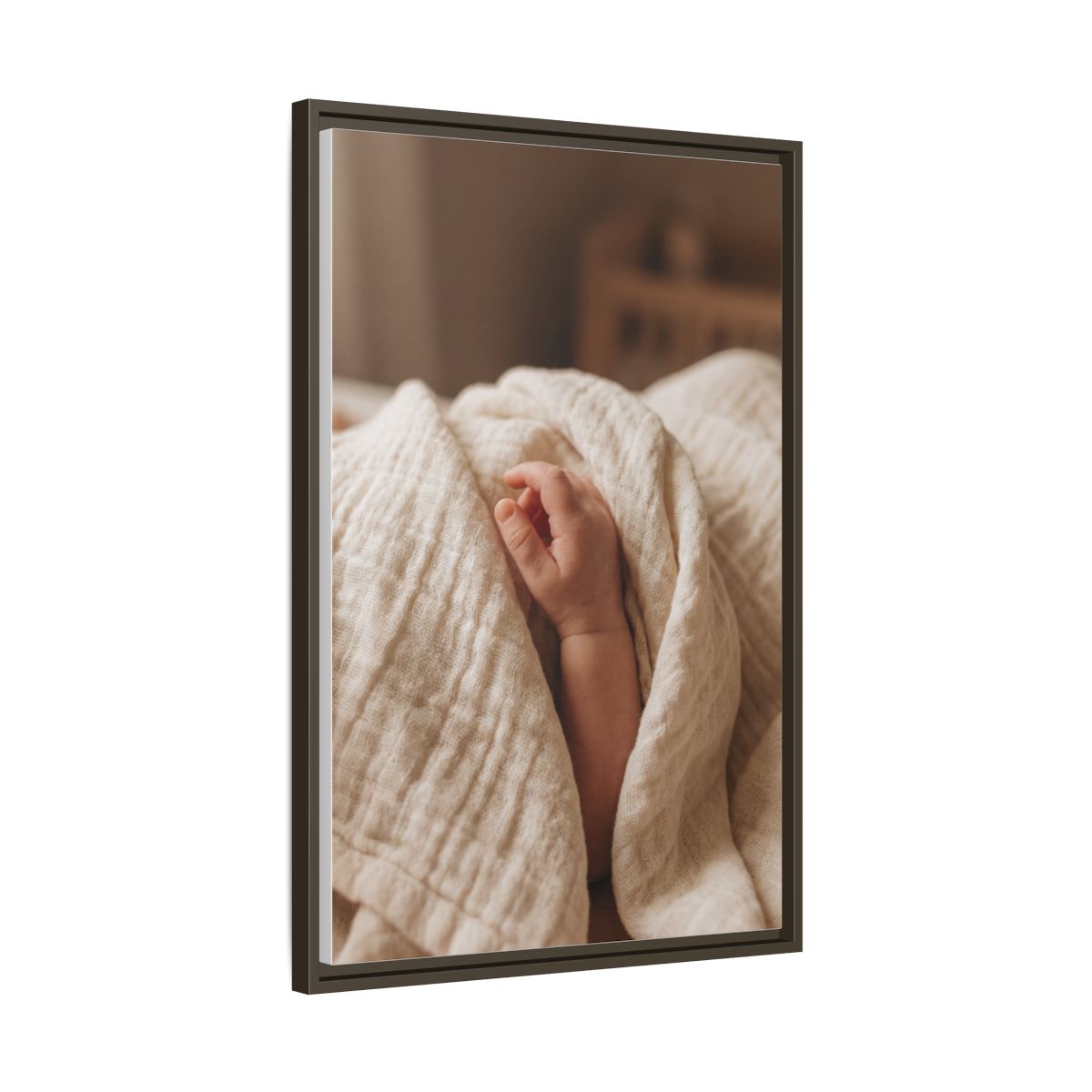 Framed Matte Canvas - Neutral Nursery