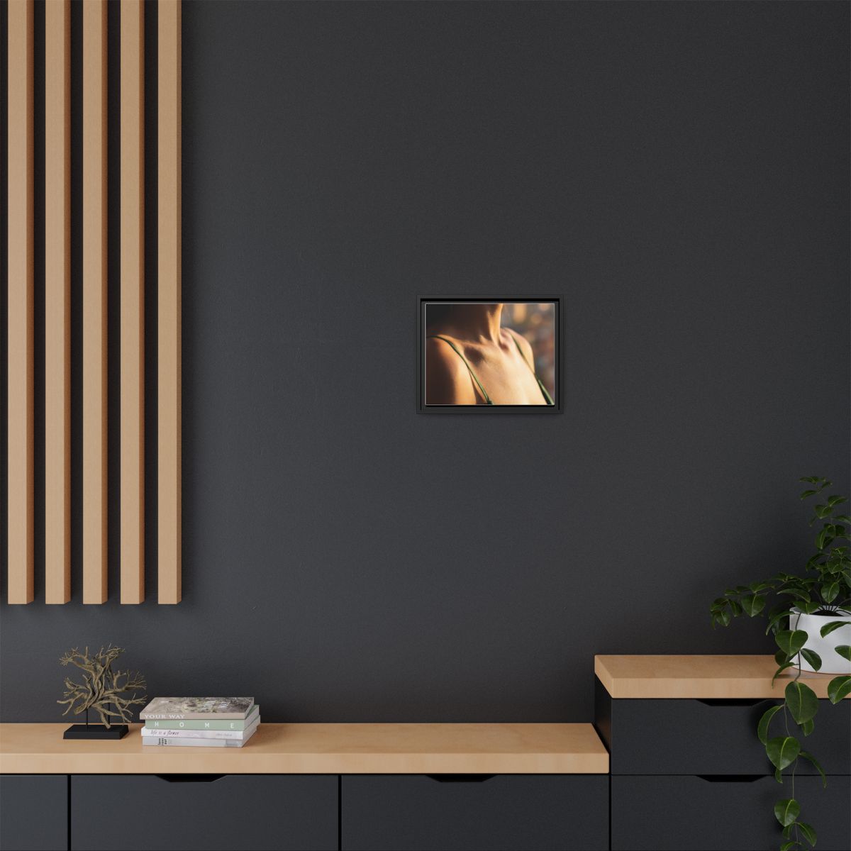 Matte Canvas Framed - Golden Hour Portrait