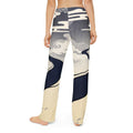 Kids Lounge Pants with Japanese Landscape Art