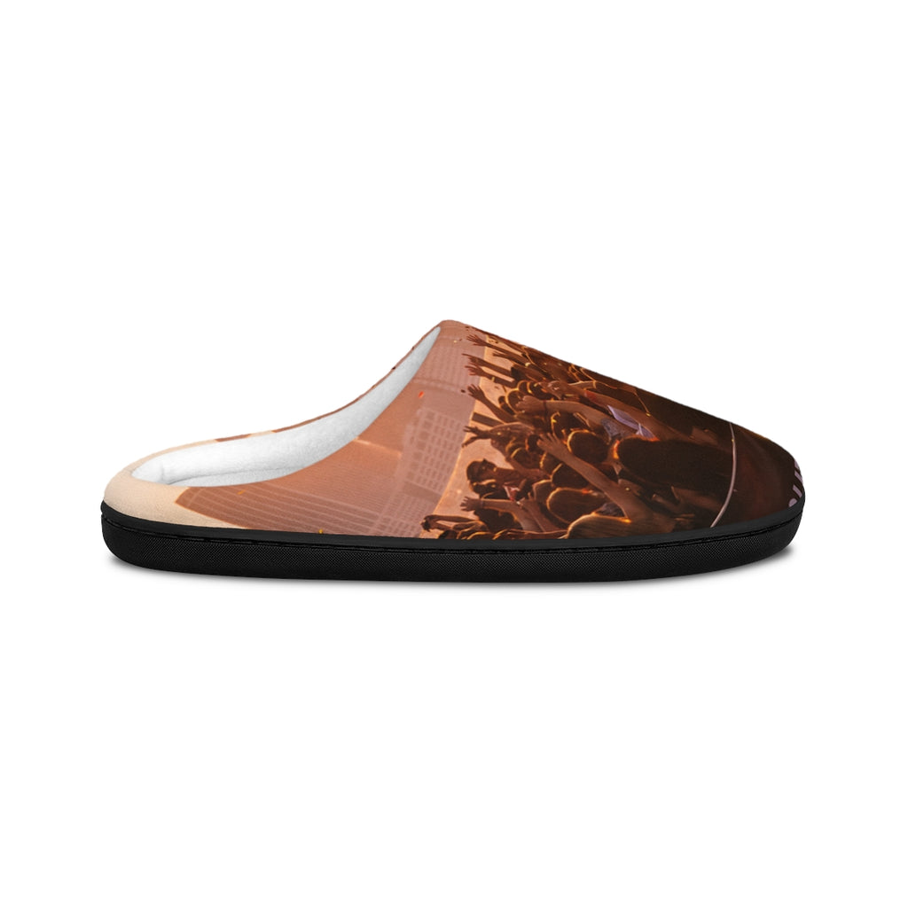Women's Indoor Slippers - City Lights | Echovira Gallery