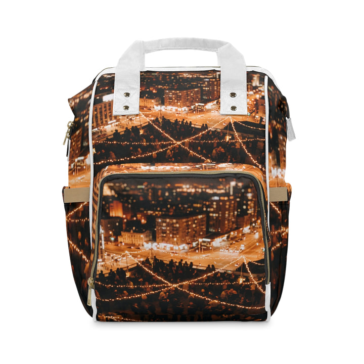 Diaper Backpack - Golden Rooftop Gathering