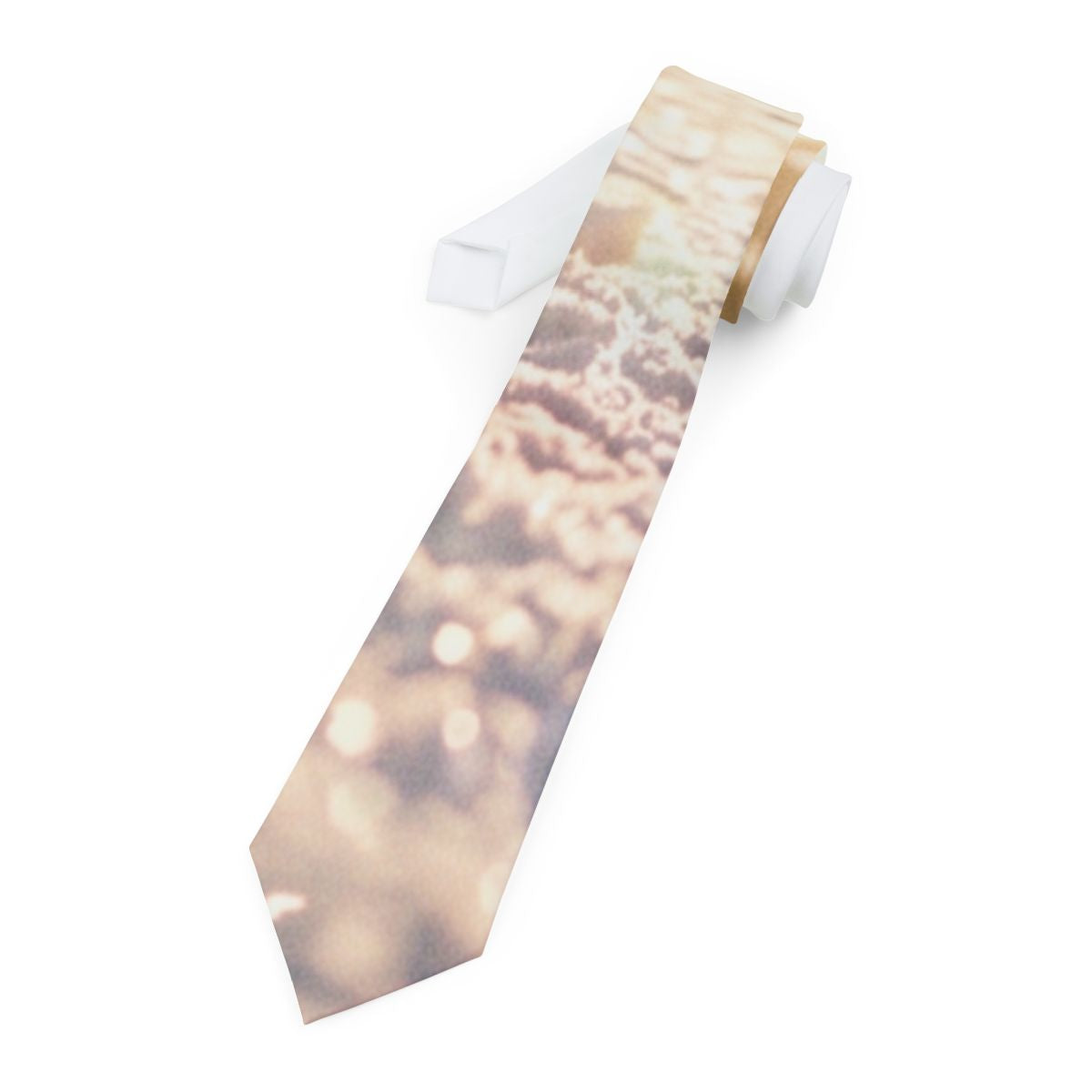 Golden Hour Crowd Celebration Necktie