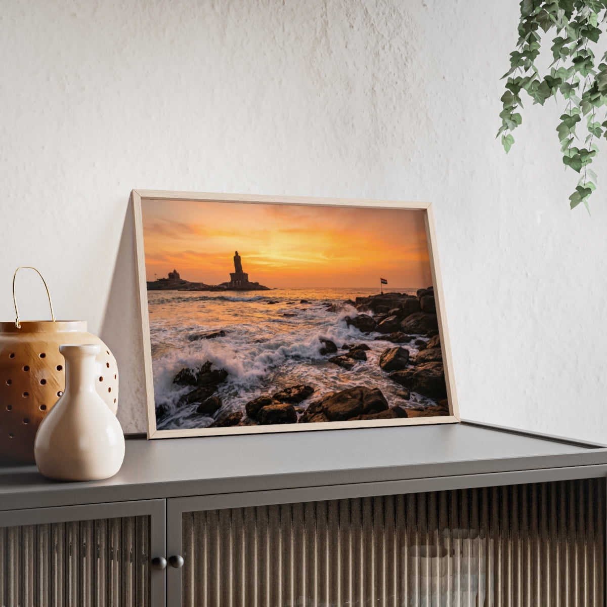 Framed Poster - Golden Hour Horizon