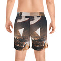 Men's Mid-Length Swim Shorts - Metropolitan Nights |...