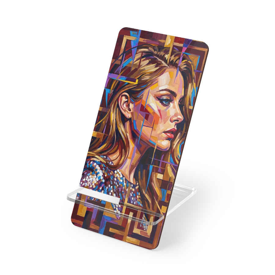 Mobile Display Stand for Smartphones - Shattered Elegance