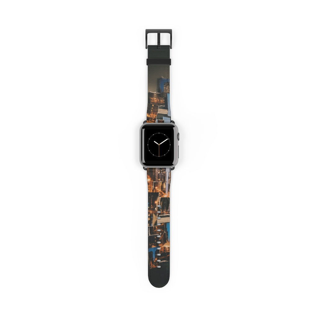 Apple Watch Band - Midnight Metropolis Glow | Echovira...