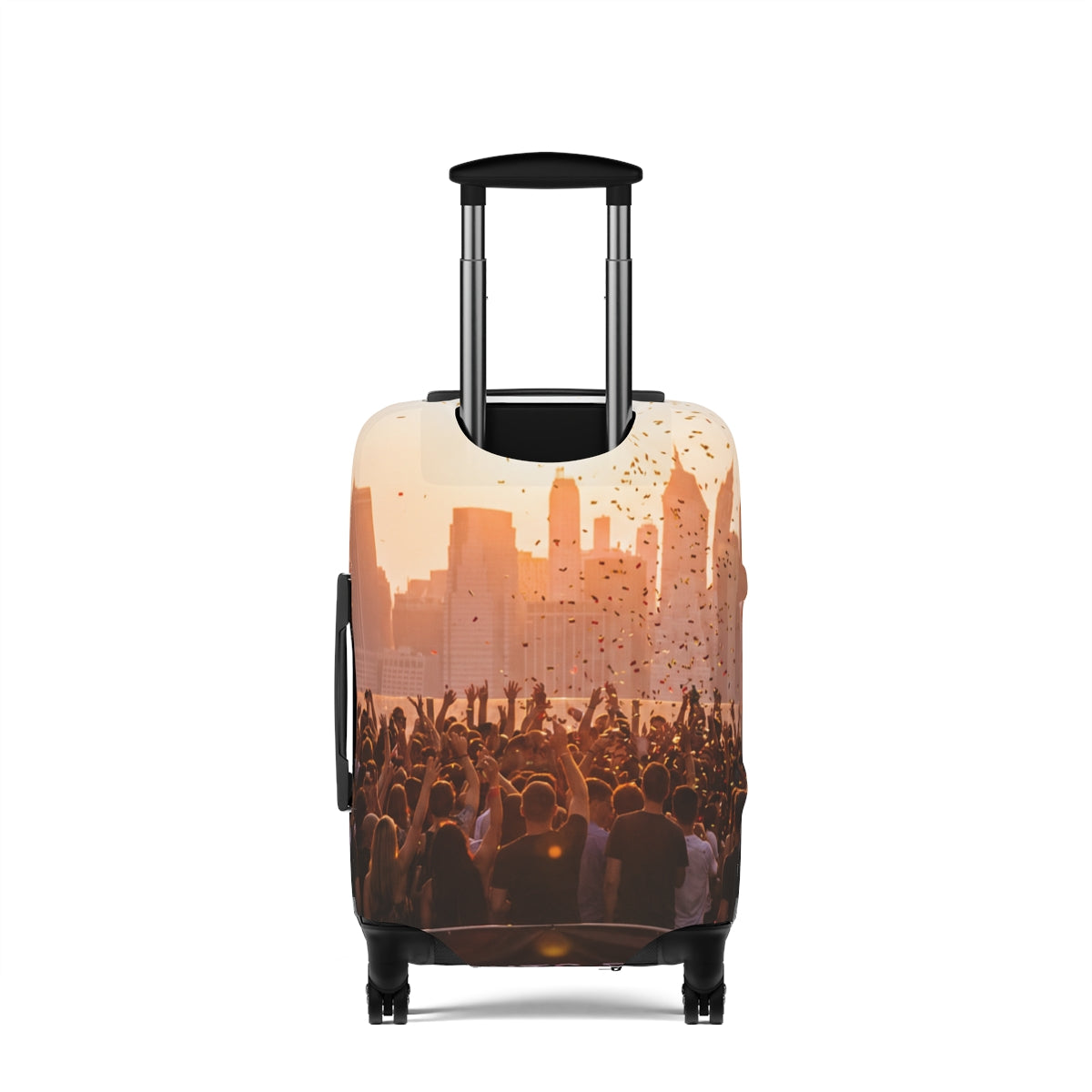 Luggage Cover - City Lights Festival | Echovira Gallery