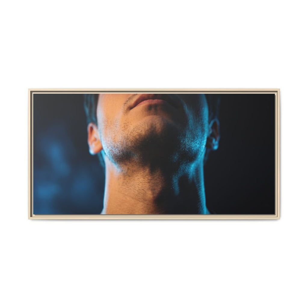 Framed Matte Canvas - Neon Noir