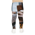 Kids Leggings Parisian Bistro Candlelight