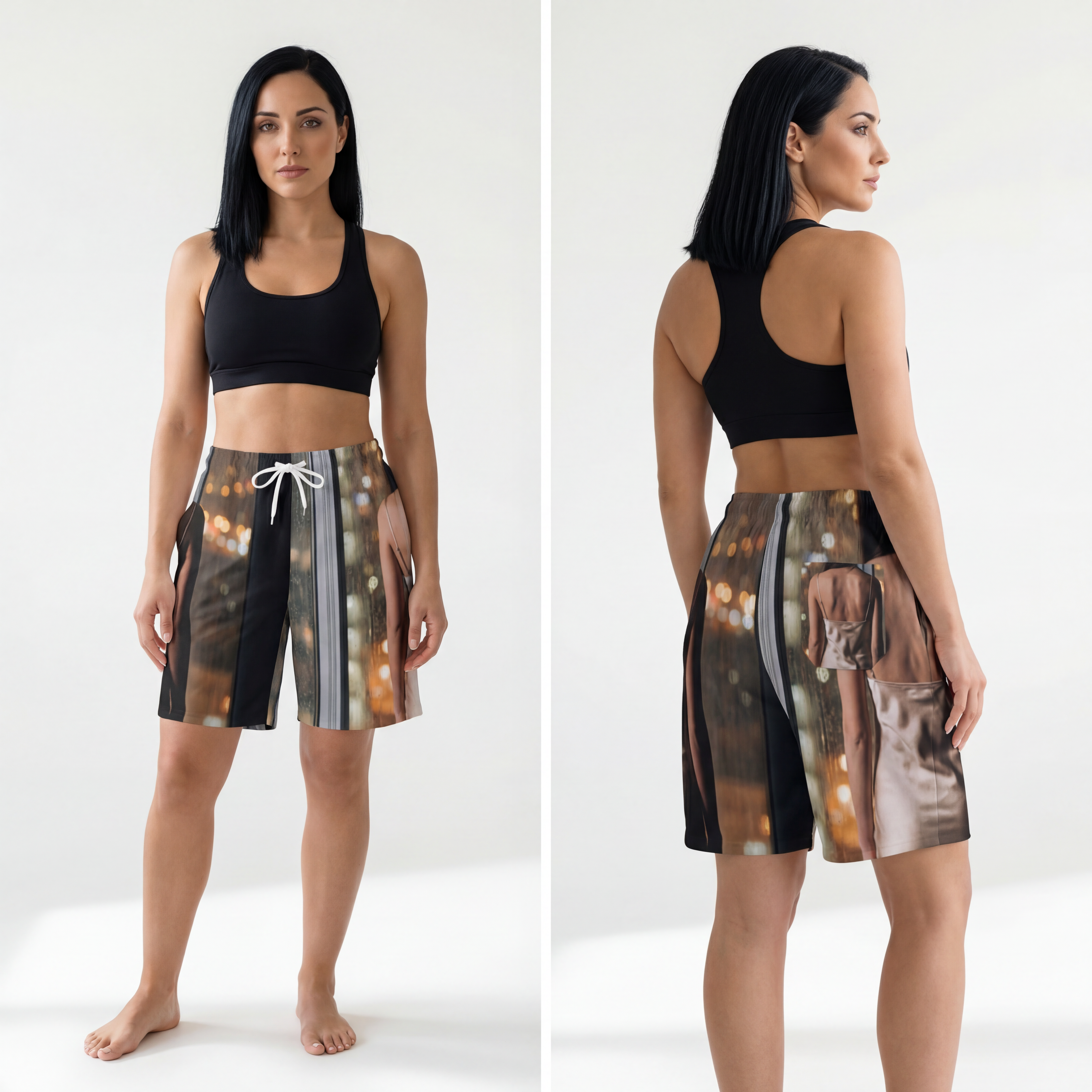 Athletic Long Shorts - Romance