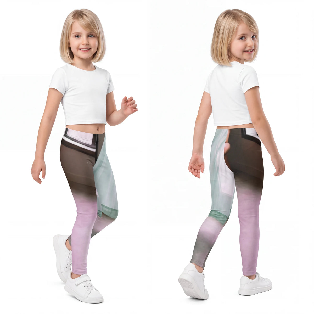 Kinderleggings mit lichtdurchfluteter Loft-Kunst
