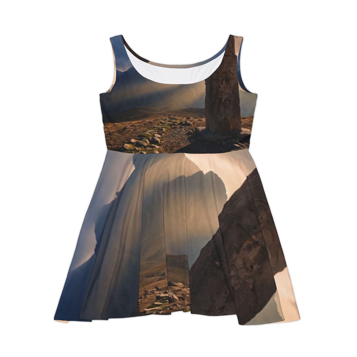 Women's Skater Dress - Scenic Ruins
