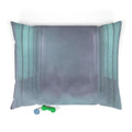 Pet Bed - Liminal Corridor Fog Art Print | Echovira Gallery