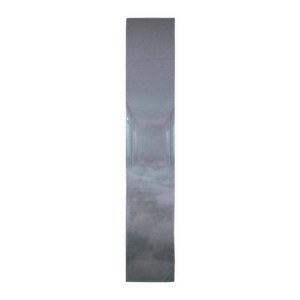 Table Runner - Liminal Fog | Echovira Gallery
