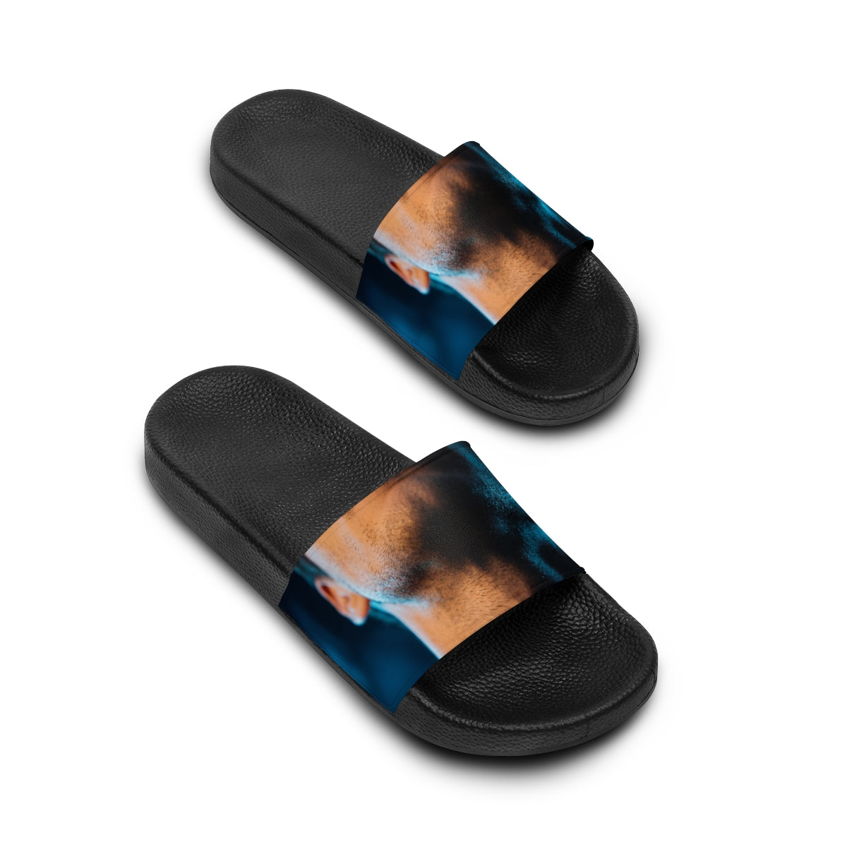 Women's Slide Sandals - Neon Glow