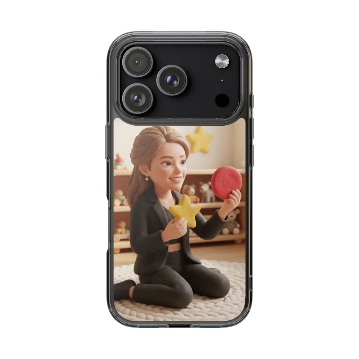 Clear Impact-Resistant Cases - Clear Phone Case - Sculpted...