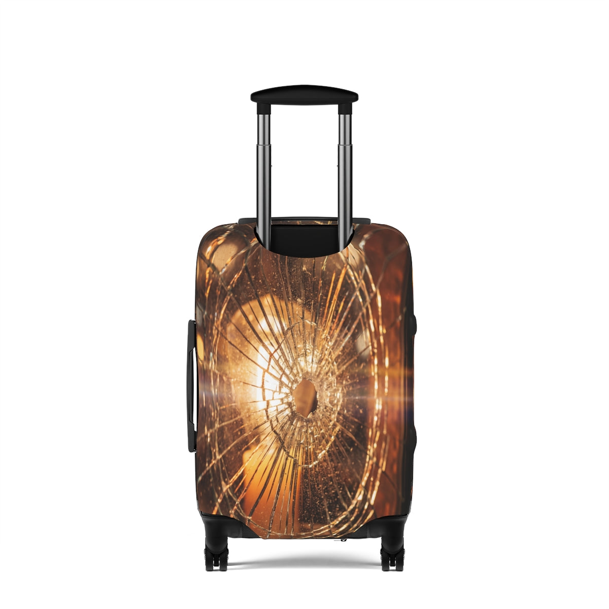 Luggage Cover - Moody Amber Glow