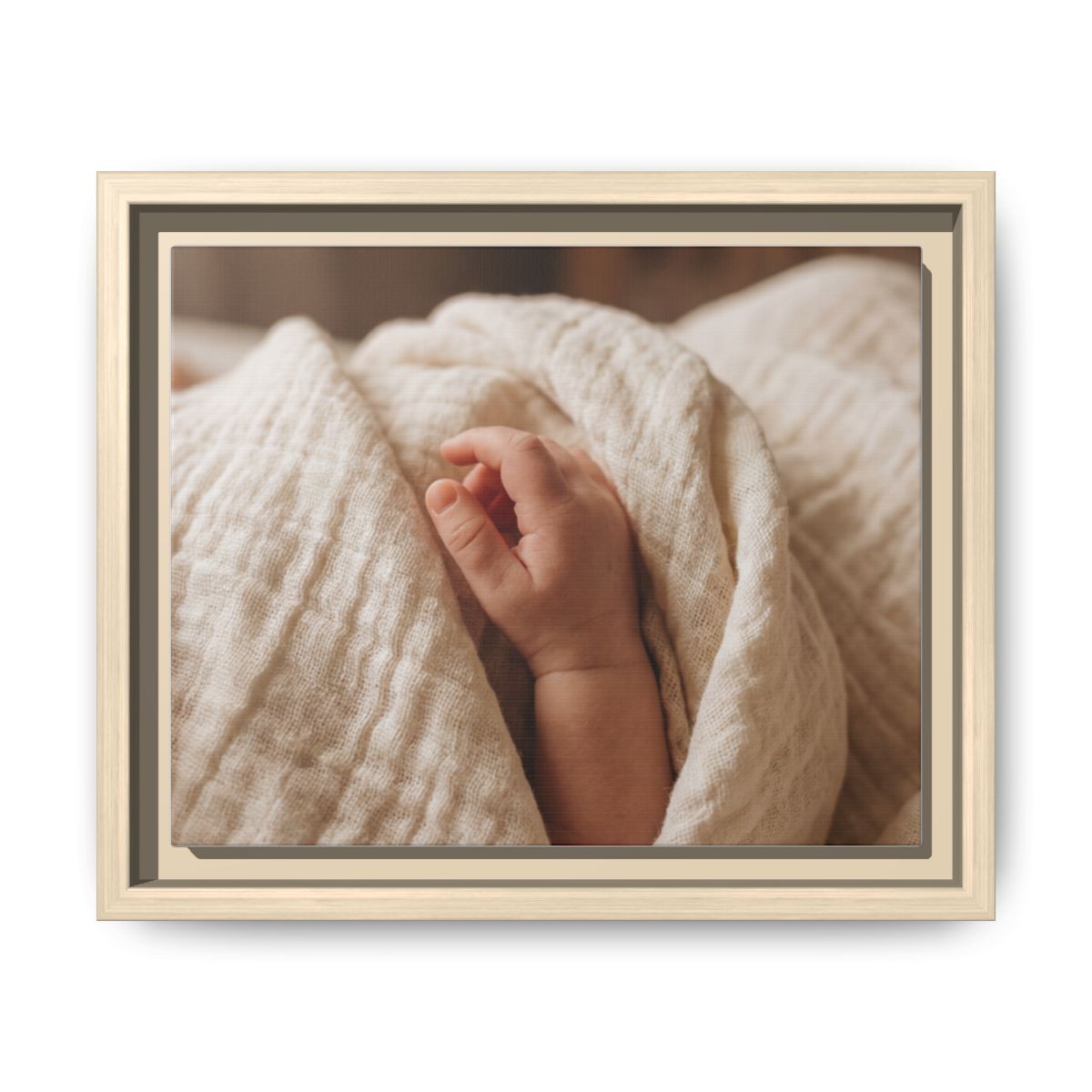 Framed Matte Canvas - Neutral Nursery
