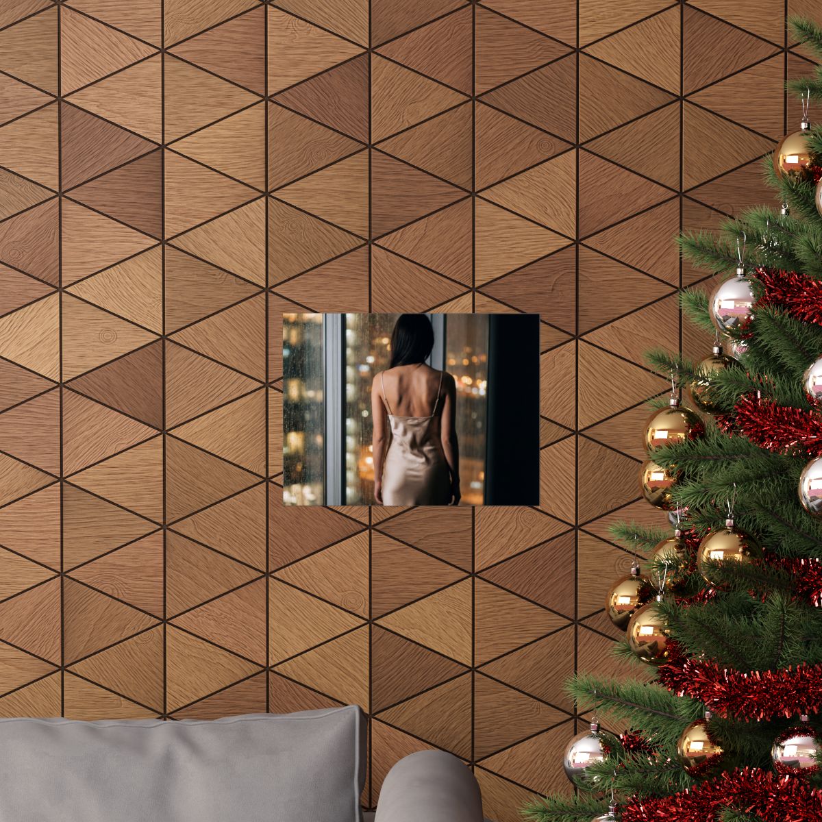 Matte Horizontal Posters - Midnight Reflections by Ella Farjad (10×8 & 54×36)