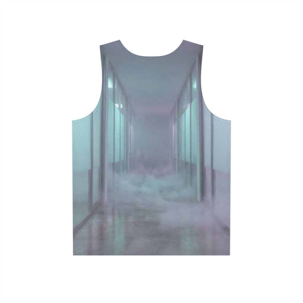 Men's Tank - Liminal Corridor Fog Art Print | Echovira...