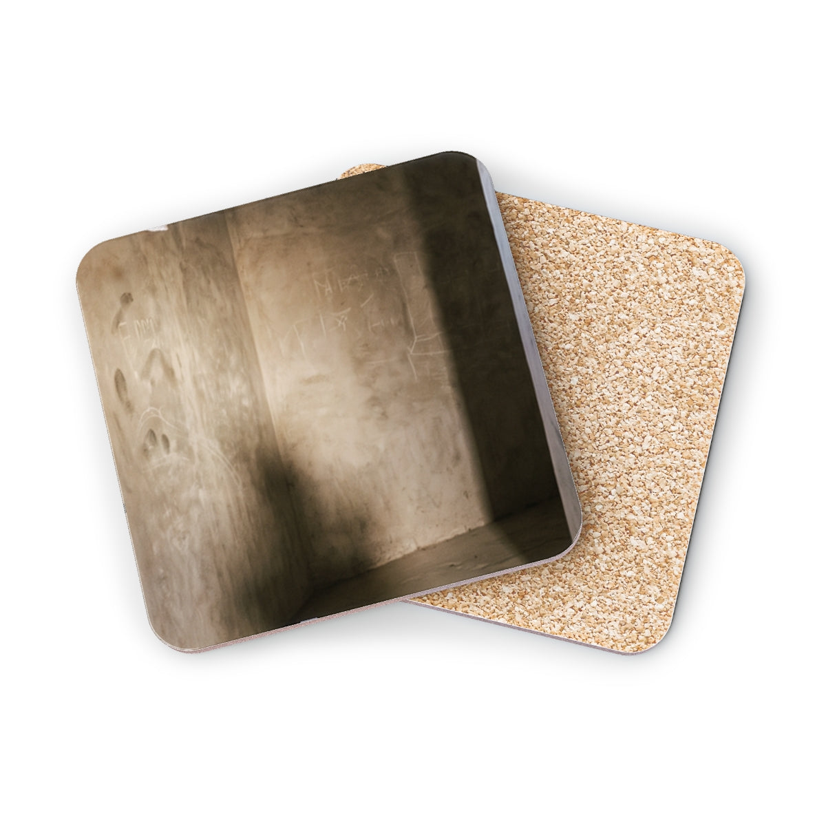 Coasters - Shadows of the Citadel moody architectural print...