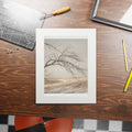 Framed Fine Art Print - Hushed Winter — Portrait