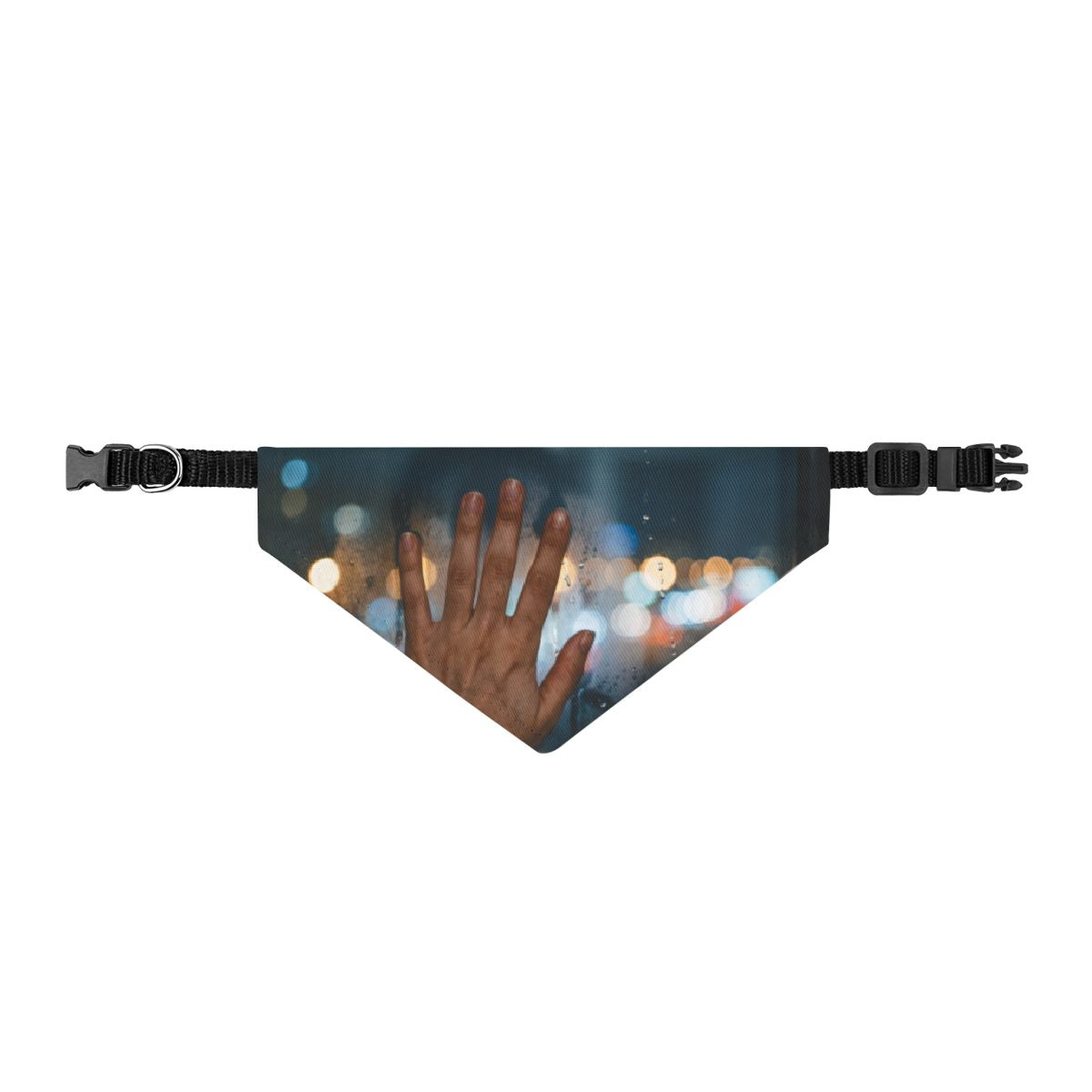 Rainy City Bokeh Clip-on Pet Bandana
