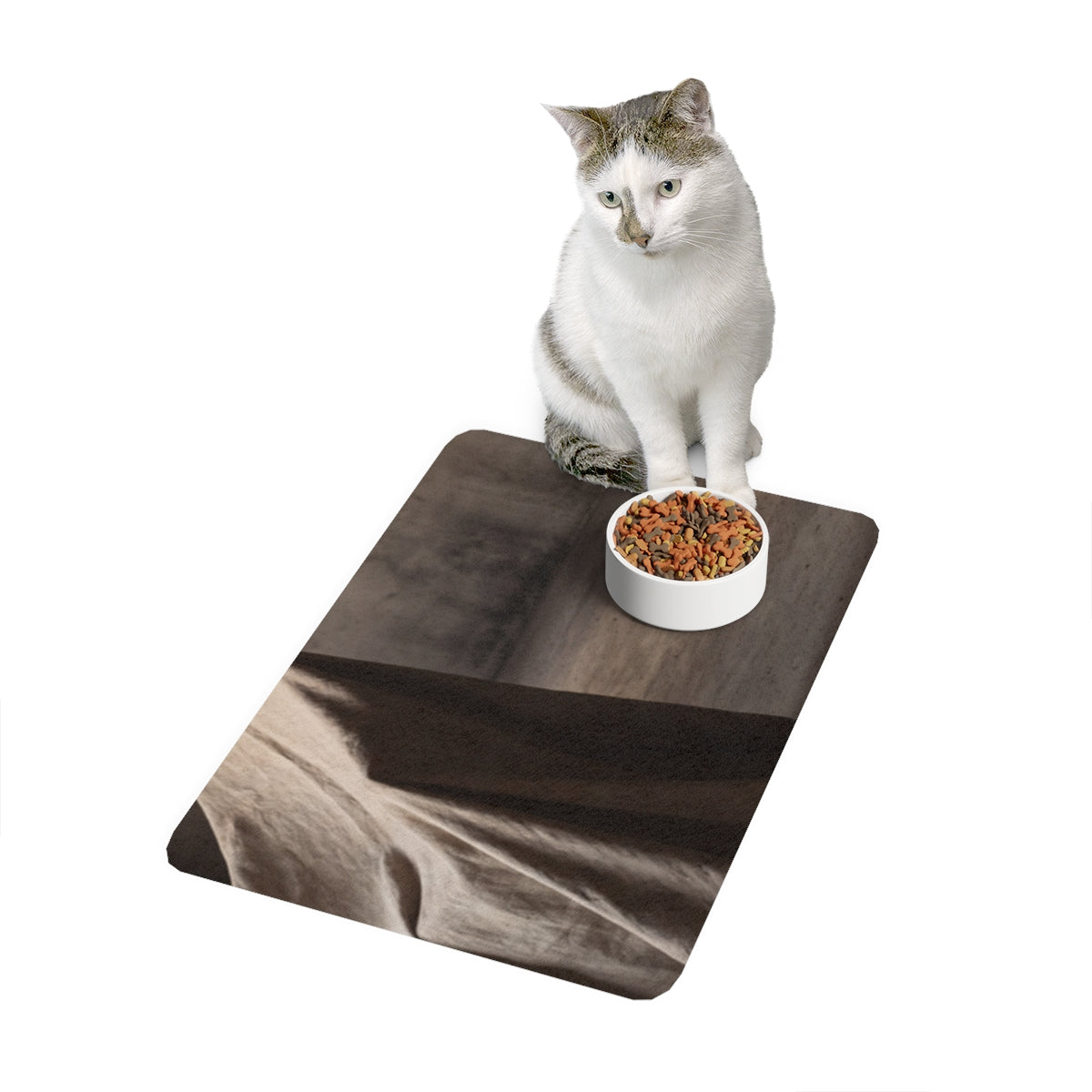 Futternapfunterlage (30x45 cm) - Minimalistisches Design