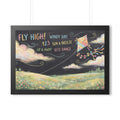 Framed Horizontal Poster - Breeze Meadow — Black (14×11... |...