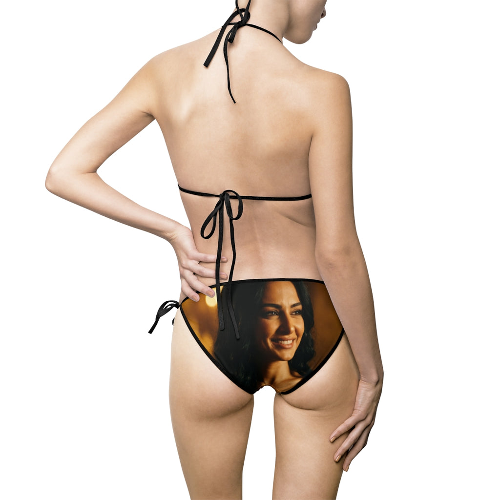 Women's Bikini - Velvet Soliloquy Glow | Echovira Gallery
