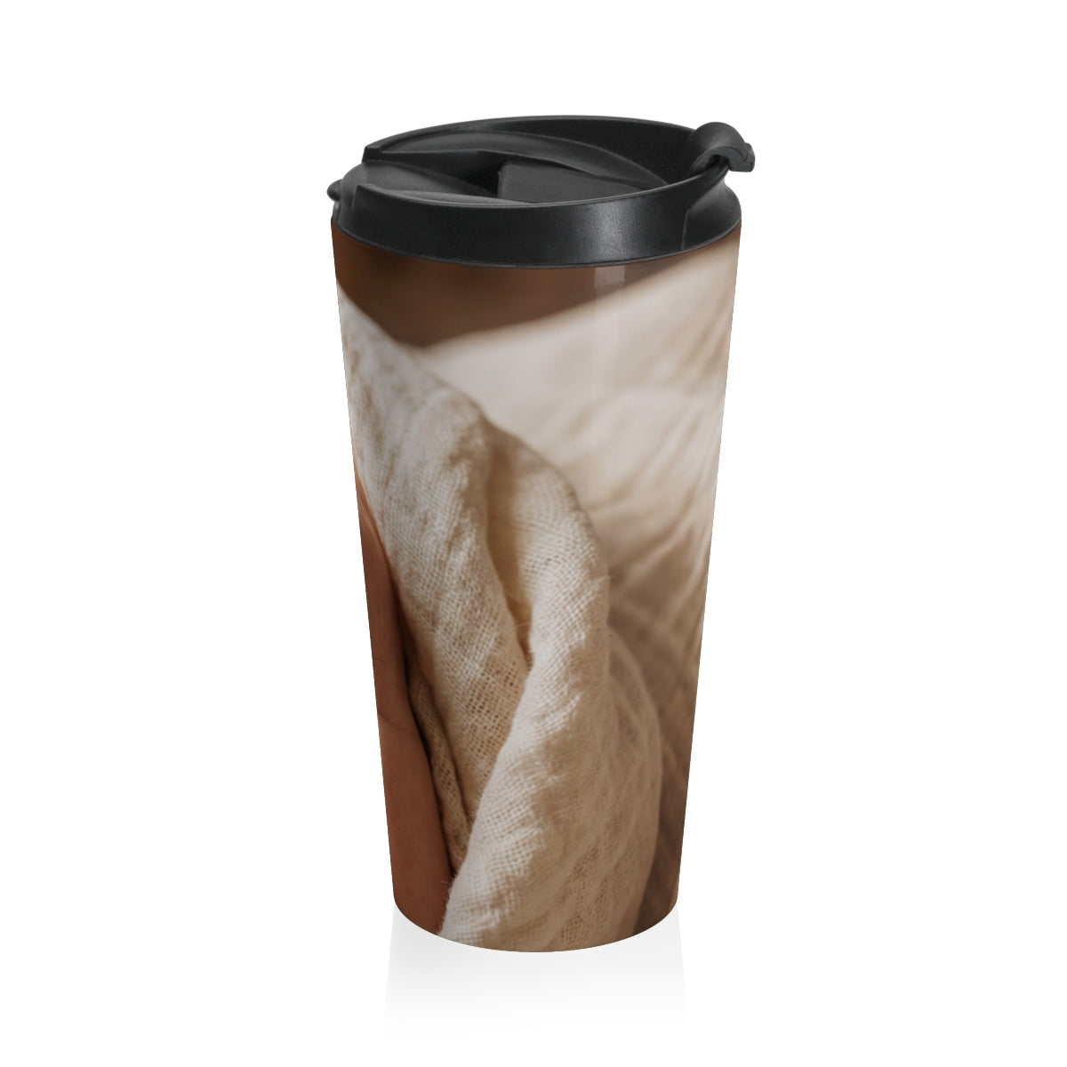 Travel Mug - Soft Cream Minimalist