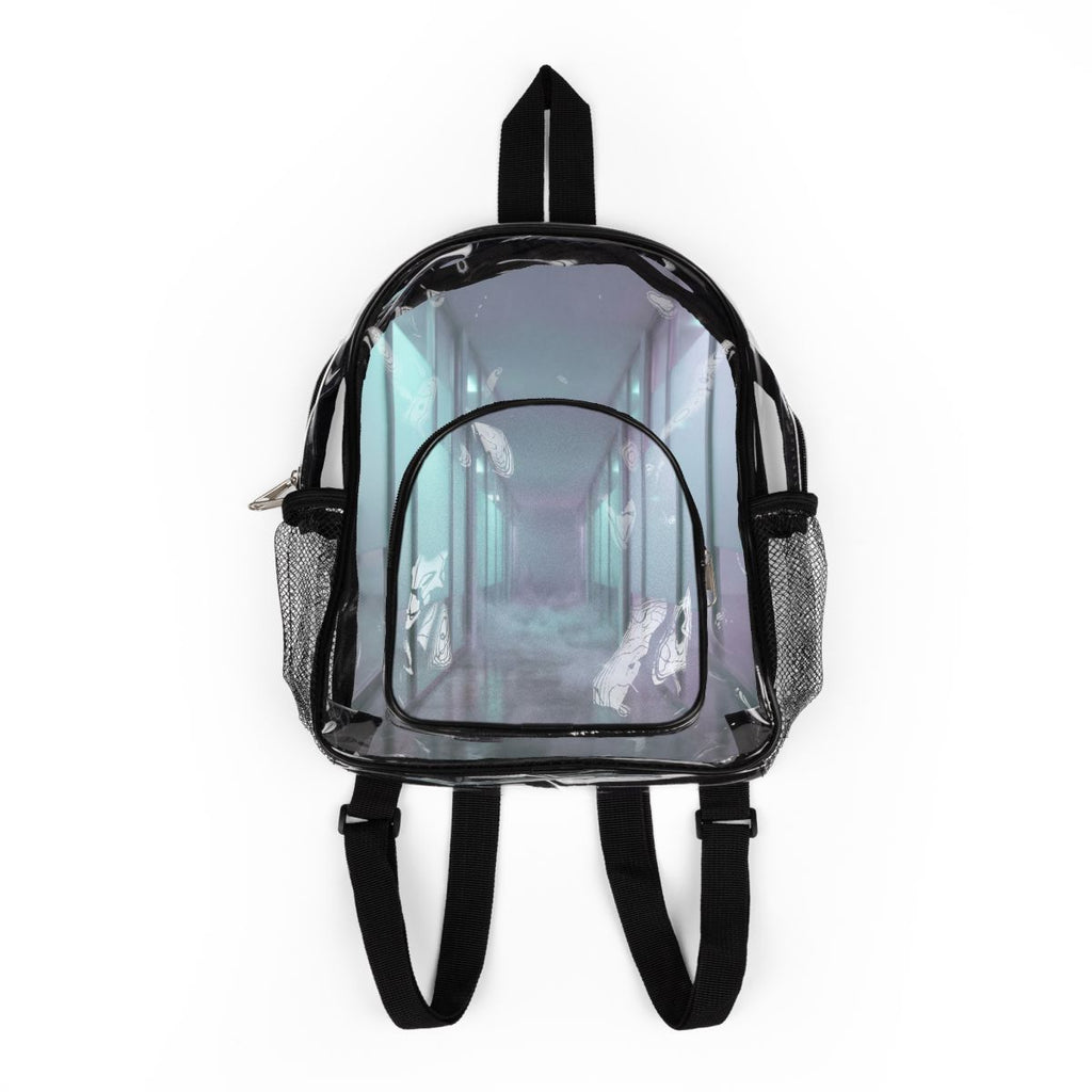 Clear Stadium Backpack - Misty Corridor | Echovira Gallery