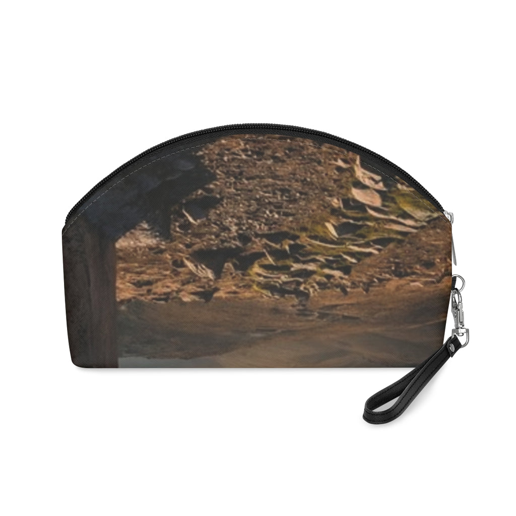 Makeup Bag - Mystic Monolith Ancient Persian Mountain Art |...