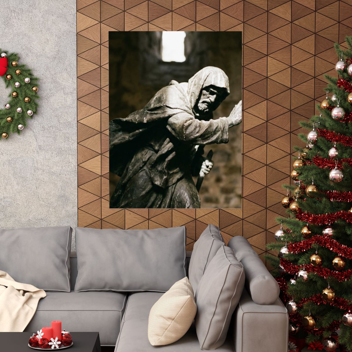 Matte Vertical Poster - Mystic Pilgrim (8×10 & 36×54) |...