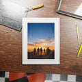 Fine Art Print - Framed Golden Hour Hike