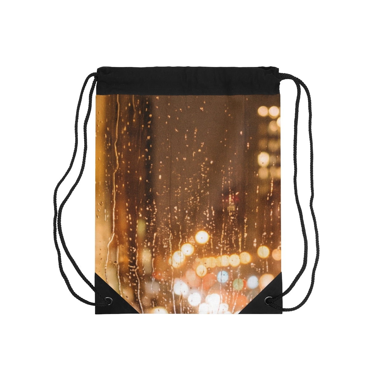 Drawstring Bag - Rainy City | Echovira Gallery
