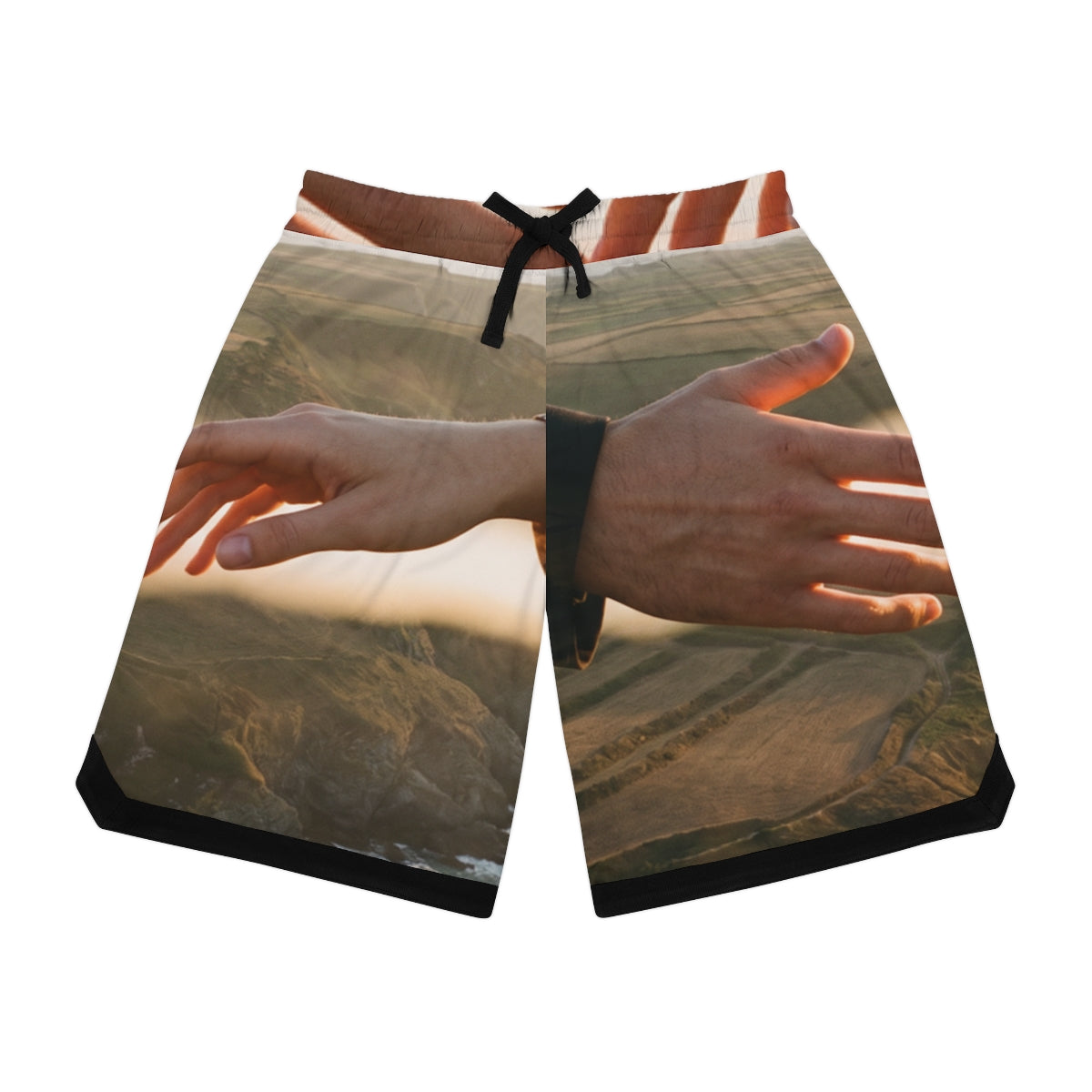 Men's Basketball Rib Shorts - The Infinite Touch | Ethereal...